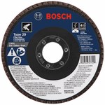 imagen de Bosch Disco esmerilador 32702 - 4 1/2 pulg. - Aluminio Zirconio - 40