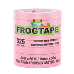 imagen de Shurtape FrogTape 325 Rosa Cinta adhesiva - 18 mm Anchura x 55 m Longitud - SHURTAPE 105332