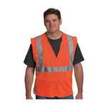 imagen de PIP High-Visibility Vest 302-5PMVOR 302-5PMVOR-L - Size Large - Orange - 70044