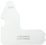 imagen de Starrett Acero Medidor de radio - 167-240
