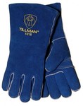 imagen de Tillman Blue Split Cowhide Welding Glove - 14 in Length - 1018
