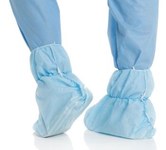 imagen de Kimberly-Clark Ankle-Guard Disposable Shoe Covers 69353 - Size XL - SMS Fabric - Blue