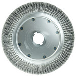 imagen de Weiler 08310 Wheel Brush - 14 in Dia - Knotted - Standard Twist Steel Bristle