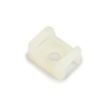imagen de 3M CTB75X75NTA-C Off-White Adhesive Nylon Cable Tie Mounting Base - 0.75 in Length - 0.75 in Wide - 06294