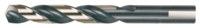 imagen de Cle-Force 1607 3/8 in Heavy-Duty Jobber Drill C69359 - Right Hand Cut - Split 135° Point - Black & Gold Finish - 5 in Overall Length - 3.625 in Spiral Flute - High-Speed Steel - Straight with 3 Flats