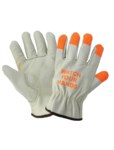 imagen de Global Glove 3200WH Red Small Grain Cowhide Leather Driver's Gloves - Keystone Thumb - 3200WH/SM