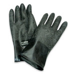 imagen de North B174R Negro 10 Butilo No compatible Guantes resistentes a productos químicos - acabado Áspero - Longitud 14 pulg. - NORTH B174R/10