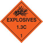 imagen de Brady B-120 Poliéster reforzado con fibra de vidrio Cuadrado Letrero de anuncio para camión Naranja - 10 3/4 pulg. Ancho x 10 3/4 pulg. Altura - 63354