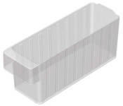 imagen de Akro-mils Akrodrawer 15 lb Transparente Poliestireno Estante Contenedor de almacenamiento - longitud 11 5/8 pulg. - Ancho 3 3/4 pulg. - Altura 4 5/8 pulg. - Compartimientos 1 - 31142CRY