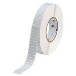 imagen de Brady UltraTemp THT-103-717-10 Rollo de etiquetas troqueladas para impresoras - 1 pulg. x 0.25 pulg. - Poliimida - Blanco - B-717