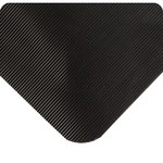 imagen de Wearwell Spongecote Tapete antifatiga 431.78x2x75BK - 2 pies x 75 pies - PVC - Estriado - Negro - 59167