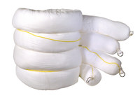 imagen de Sellars Blanco Polipropileno 42 gal Cordón absorbente - Polipropileno Material de rellenador - Ancho 8 pulg. - Longitud 10 pies - SELLARS 10818