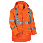 imagen de Ergodyne Glowear Rain Jacket 8365 24313 - Size Medium - High-Visibility Orange