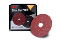 imagen de 3M 782C Fibre Disc 87254 - 4 1/2 in - 36+ - Ceramic Precision-Shaped Grain