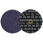 imagen de 3M Scotch-Brite TN Disco de acondicionamiento de superficies de cambio rápido 67162 - 7 pulg. - Cerámica con forma precisa - 60+ - X-Extra Grueso