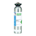 imagen de MSA Aluminum Calibration Gas Tank 711082 - Chlorine, Nitrogen - 2 ppm Chlorine - For Use With Gas Detectors