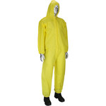 imagen de PIP Posi-Wear UB Plus Disposable General Purpose & Work Coveralls 3678B/L - Size Large - Yellow - 361257