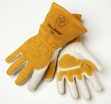 imagen de Tillman Orange/White Medium Split Cowhide Welding Glove - 50 M