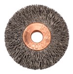 imagen de Weiler 15151 Wheel Brush - 1-3/8 in Dia - Crimped Steel Bristle