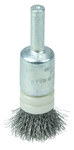 imagen de Weiler Steel Cup Brush - Unthreaded Stem Attachment - 1/2 in Diameter - 0.010 in Bristle Diameter - End Style: Banded - 11101
