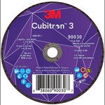 imagen de 3M Cubitron 3 Cut-Off Wheel 90030 - Type 1 (Straight) - 3 in - Precision Shaped Ceramic Aluminum Oxide - 60+