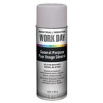 imagen de Krylon Work Day 44184 Gray Acrylic Enamel Paint Primer - 16 oz Aerosol Can - 10 oz Net Weight - 04418