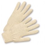 imagen de West Chester K7100S White Large Cotton/Polyester Glove Liners - Wing Thumb - 9.5 in Length