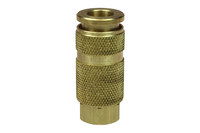 imagen de Coilhose Automatic Six Ball Coupler 14A2F - 1/8 in FPT Thread - Brass - 92312