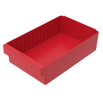 imagen de Akro-mils Akrodrawer 25 lb Rojo Poliestireno Estante Contenedor de almacenamiento - longitud 17 5/8 pulg. - Ancho 11 1/8 pulg. - Altura 4 5/8 pulg. - Compartimientos 1 - 31118 RED