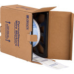 imagen de Brady Permasleeve PS-1500-2-WT Funda de impresora troquelada - 2 pulg. x 2.433 pulg. - Blanco - B-342
