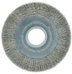 imagen de Weiler 03590 Wheel Brush - 8 in Dia - Crimped Stainless Steel Bristle