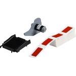 imagen de Brady M710 M7-173-593-RD Etiquetas para impresora con panel en relieve - 1 pulg. x 2 pulg. - Poliéster - Rojo - B-593