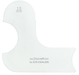imagen de Starrett Acero Medidor de radio - 167M-15