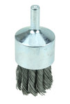 imagen de Weiler Steel Cup Brush - Unthreaded Stem Attachment - 1-1/8 in Diameter - 0.014 in Bristle Diameter - 10027