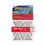 imagen de 3M Filtrete Defensa contra los alérgenos 10 pulg. x 20 pulg. x 1 pulg. 9807-4 MERV 11, 1000 MPR Filtro de aire - 09807