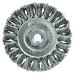 imagen de Weiler 13201 Cepillo de rueda - Anudado - Torsión estándar Acero cerda