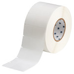 imagen de Brady THT-134-461-3 Rollo de etiquetas troqueladas para impresoras - 1.25 pulg. x 1 1/2 pulg. - Poliéster - Transparente/Blanco - B-461