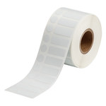 imagen de Brady THT-249-7425-2-SC Rollo de etiquetas troqueladas para impresoras - 0.375 pulg. x 1 pulg. - Polipropileno - Blanco - B-7425