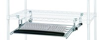 imagen de Quantum Storage Estante para teclado KEYBD - Acero al carbono - 15 pulg. x 25 1/4 pulg.