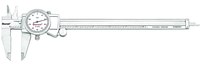 imagen de Starrett Blanco Acero inoxidable Calibre de cuadrante - 3202-8