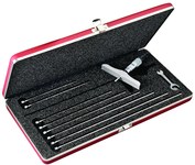 imagen de Starrett Medidor de profundidad micrométrico - longitud de 100mm - diámetro de 4mm - 445MBZ-225RL