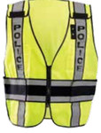 imagen de Occunomix High-Visibility Vest Police LUX-DPSP-DOR LUX-DPSP-DOR-R - Size Medium - Yellow - 61661