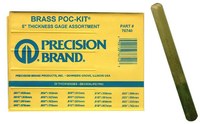 imagen de Precision Brand Aleación de latón Calibrador de precisión - 1/2 pulg. x 5 pulg. - 76740