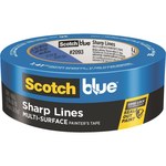 imagen de 3M ScotchBlue 2093EL-24N Blue Painter's Tape - 24 mm Width x 60 yd Length