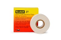 imagen de 3M 27 White Insulating Tape - 1/2 in x 66 ft - 0.5 in Wide - 7 mil Thick - 15066