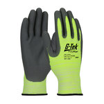 imagen de PIP G-Tek PolyKor 16-323 Hi-Vis Lime Yellow X-Small Cut-Resistant Gloves - ANSI A2 Cut Resistance - Polyurethane Palm & Fingers Coating - 7.9 in Length - 16-323/XS