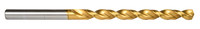 imagen de Precision Twist Drill QC91GM Taladro de longitud cónica - Corte de mano derecha - Acabado TiN - Longitud Total 165 mm - Acero de alta velocidad - Vástago cilíndrico - 5996710
