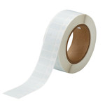 imagen de Brady Freezerbondz THT-181-492-3 Rollo de etiquetas troqueladas para impresoras - 1 pulg. x 0.375 pulg. - Poliéster - Blanco - B-492