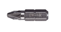 imagen de Vega Tools #1 POZIDRIV Insertar Broca impulsora 125Z1SS - Acero inoxidable - 1 pulg. Longitud - Acero inoxidable acabado - 01040