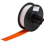 imagen de Brady 113202 Rollo de etiquetas para impresora - 1.125 pulg. x 100 pies - Vinilo - Naranja - B-595